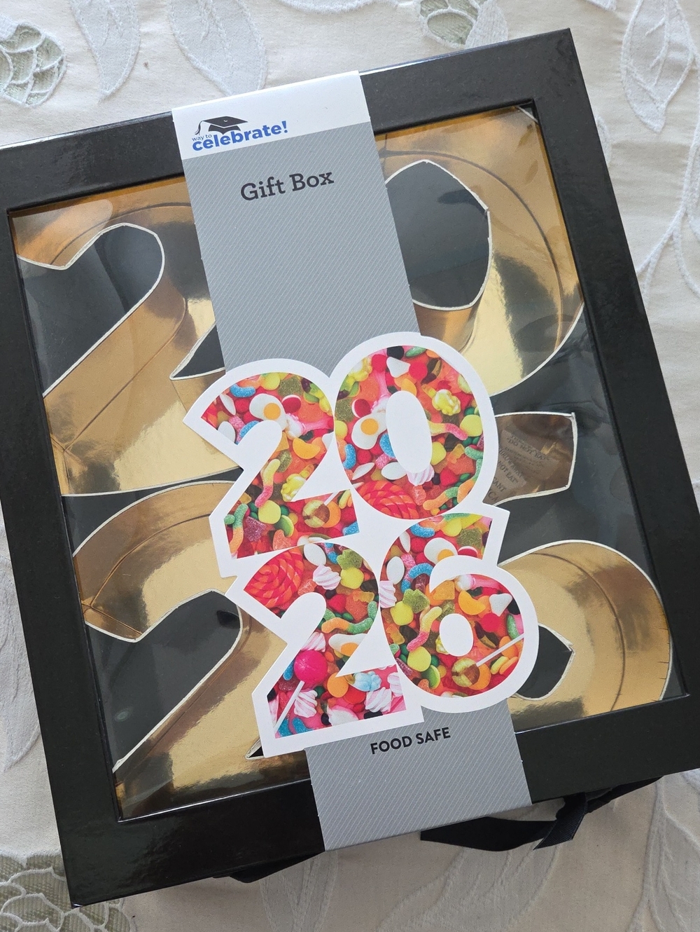 Gold Number 2026 Gift Box - Celebrate!